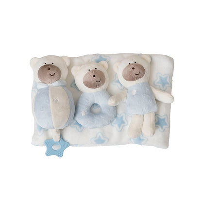 Baby Boy - Baby Blue Plush Bear Gift Pack